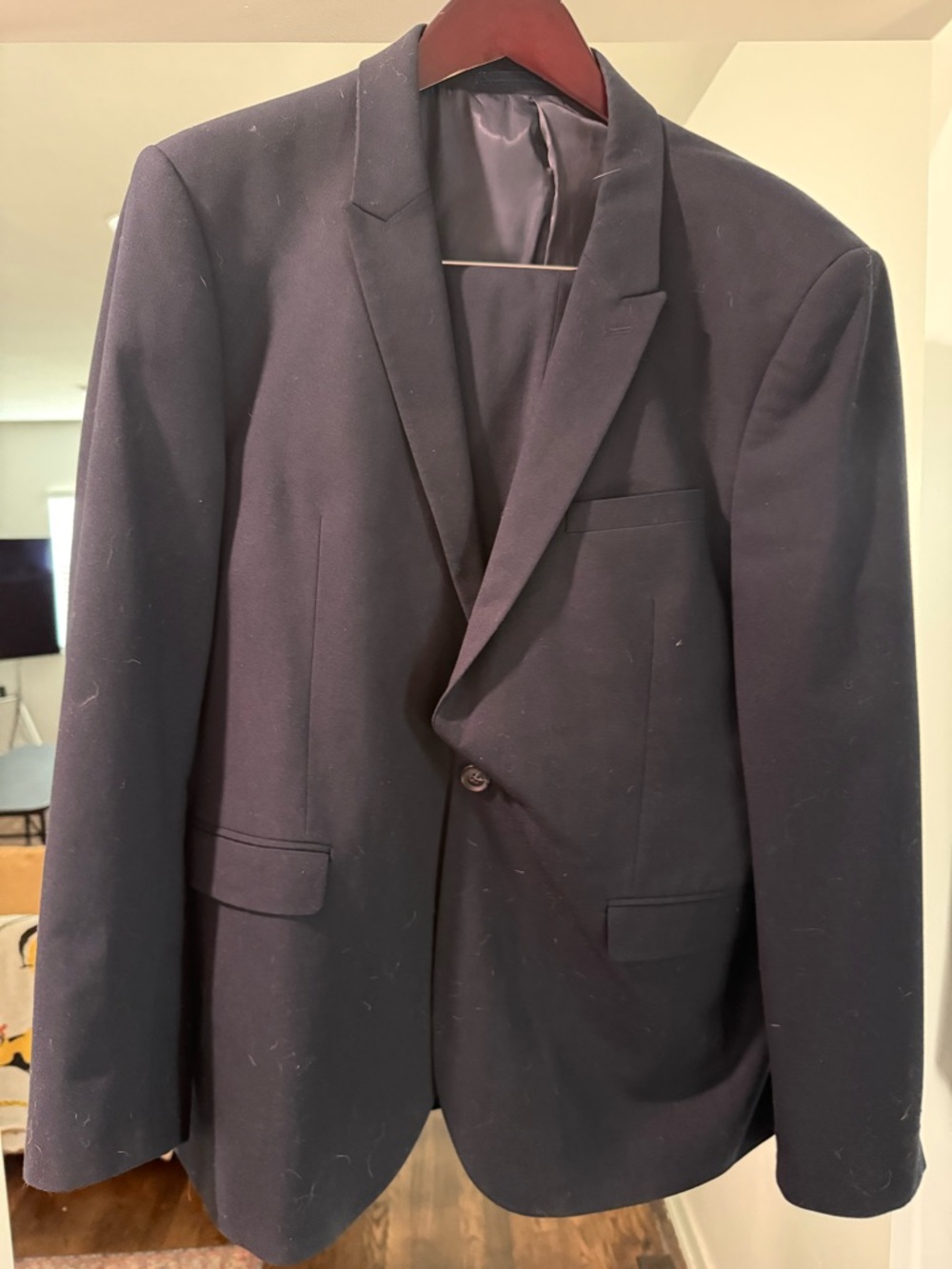 Topman Navy Single-Breasted Men's Blazer